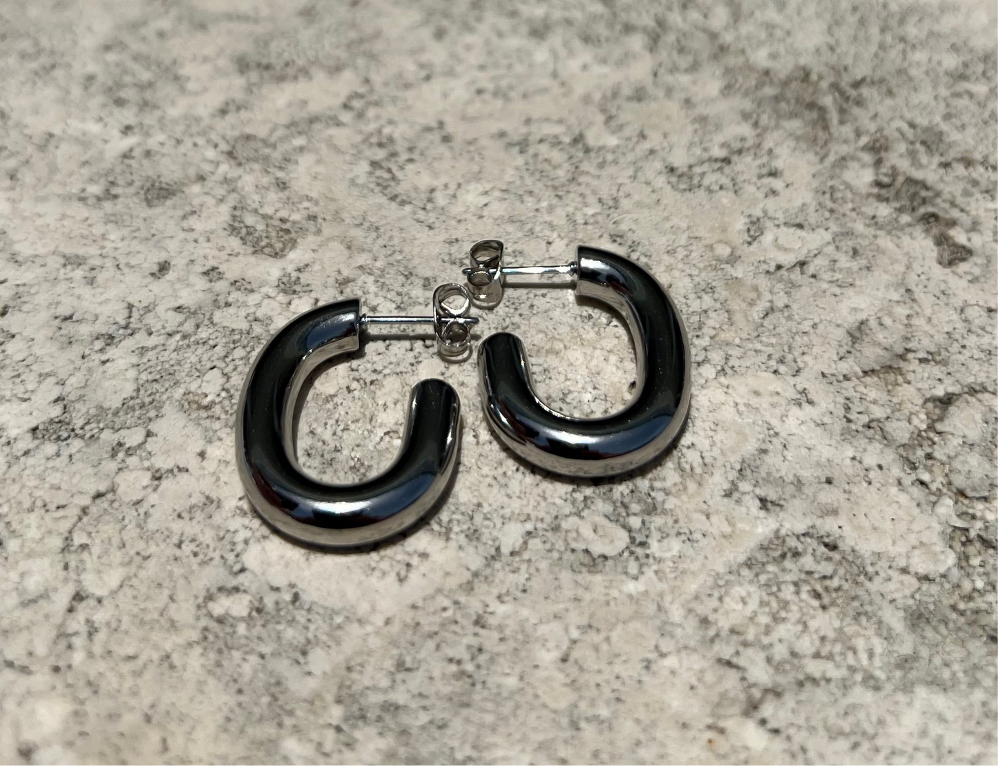 Basic Silver Earrings
