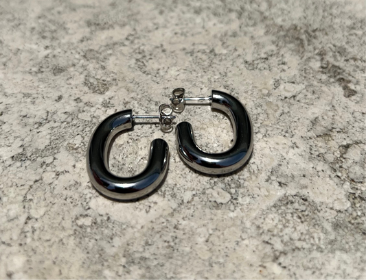 Basic Silver Earrings